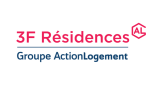 Logo 3F Résidences - Groupe ActionLogement